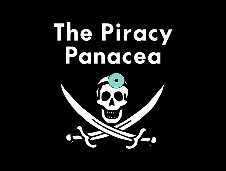 Future Human salon: The Piracy Panacea, Weds August 11