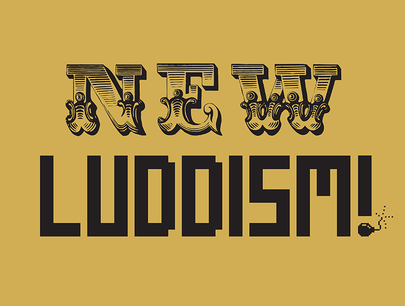 Future Human salon: New Luddism, Weds September 18